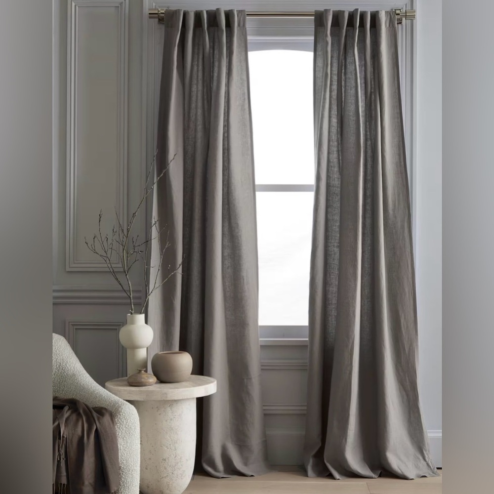 Quince European Linen Curtain 2 Panels
